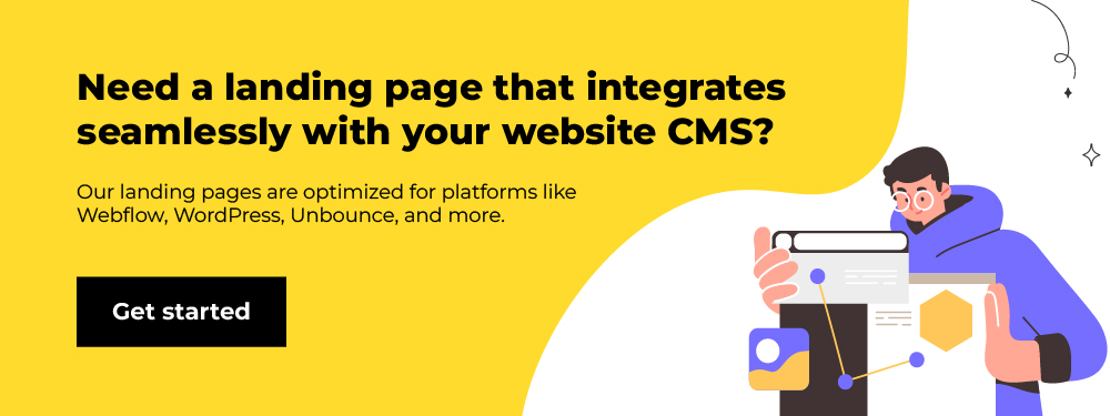 landing page design and coding service