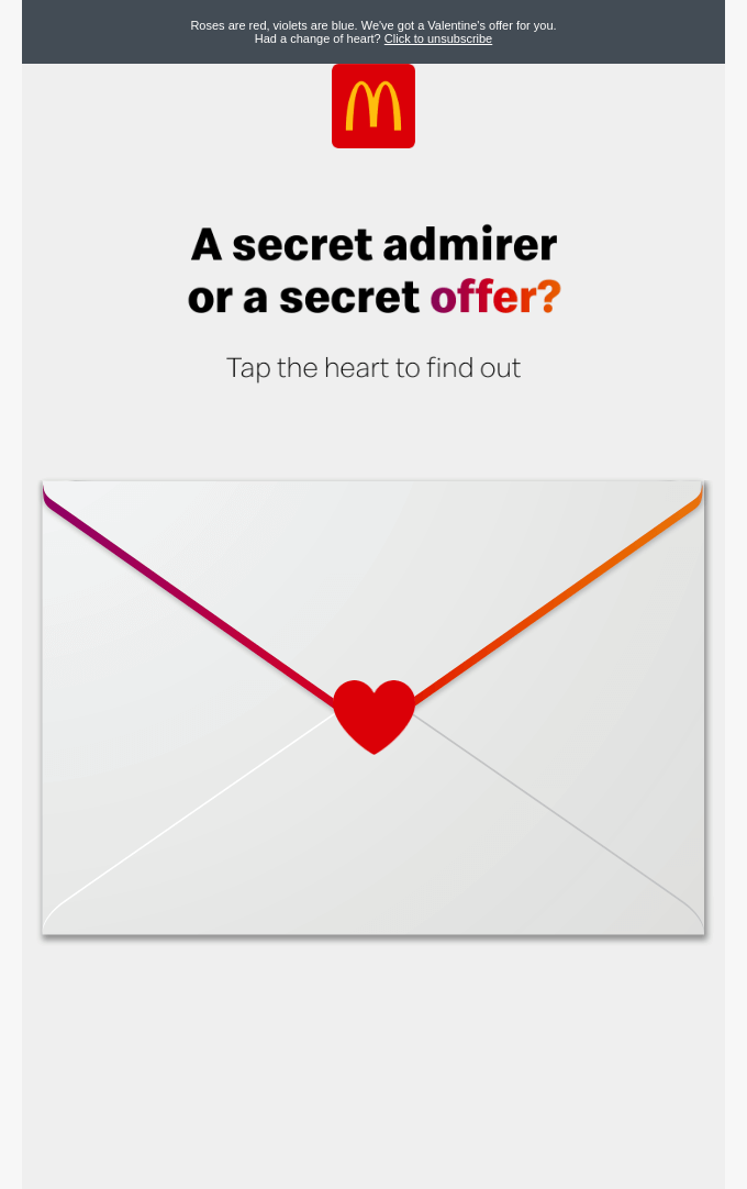 Mcdonald women day email