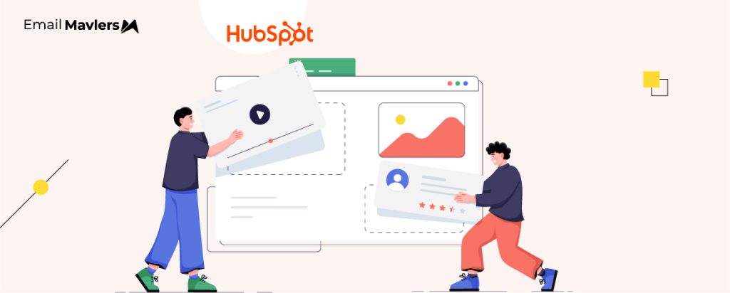 HubSpot email templates comparison showing free, custom, and modular options for growing teams
