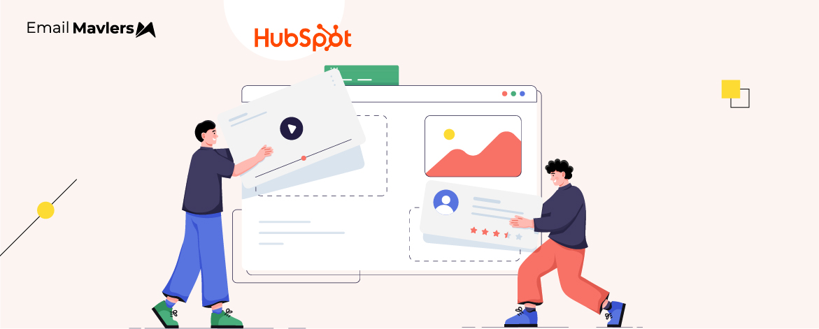 HubSpot email templates comparison showing free, custom, and modular options for growing teams