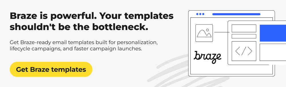 Braze email templates